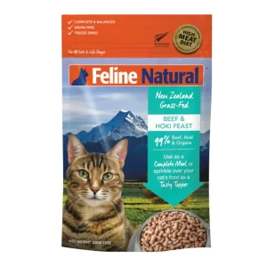 Feline Natural Cat Freeze-Dried Beef Hoki 11 oz
