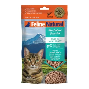 Feline Natural Cat Freeze-Dried Beef & Hoki Topper 3.5 oz