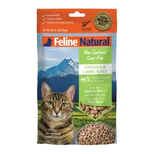 Feline Natural Cat Freeze-Dried Chicken & Lamb Topper 3.5 oz