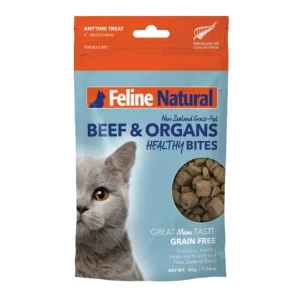 Feline Natural Cat Freeze-Dried Healthy Bites Beef 1.76 oz