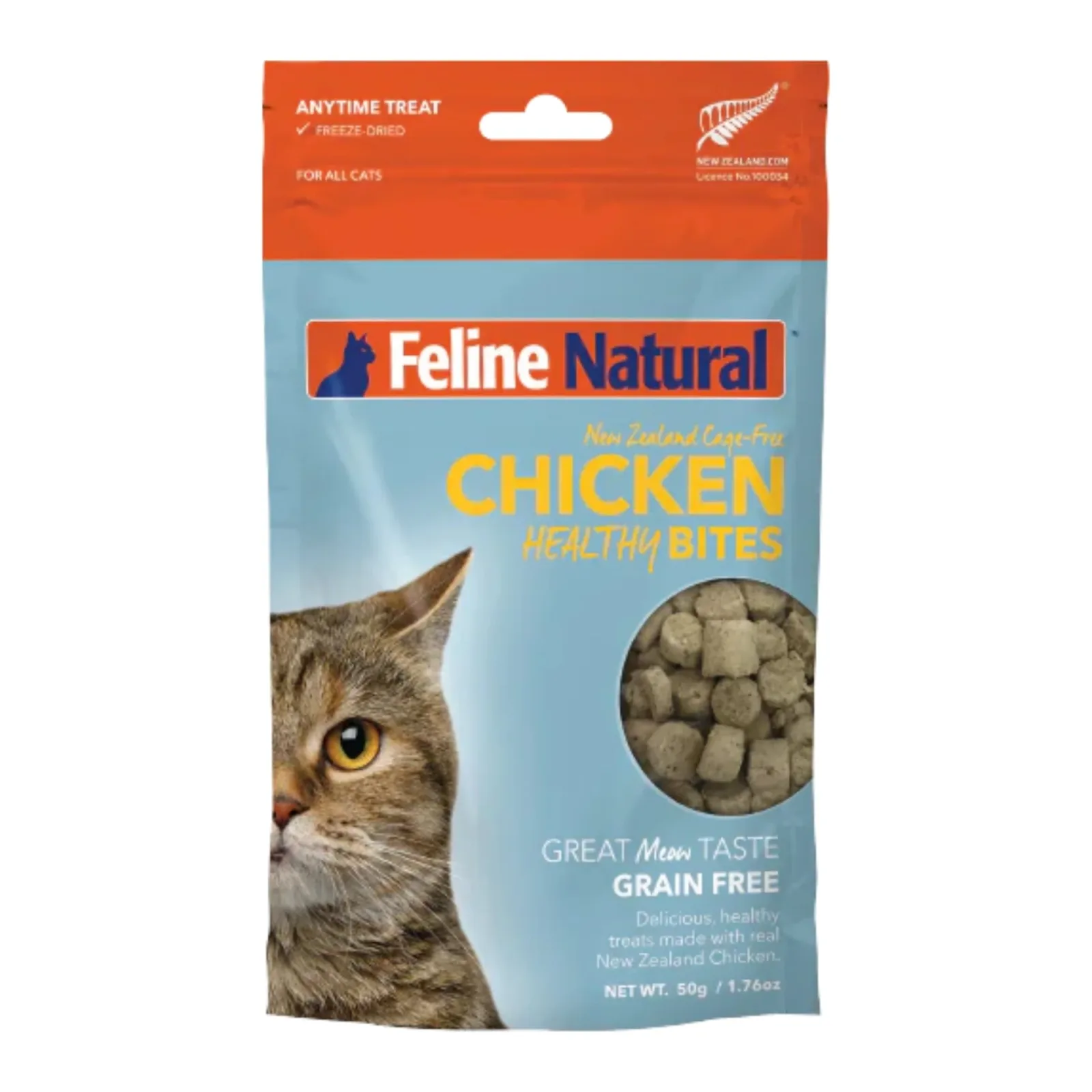 Feline Natural Cat Freeze-Dried Healthy Bites Chicken 1.76 oz