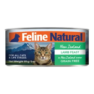 Feline Natural Cat Grain-Free Lamb 3 oz