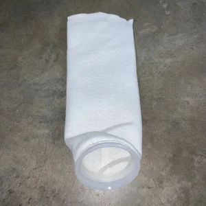 Felt Bag Plastic Ring 4in x 14in 100 micron