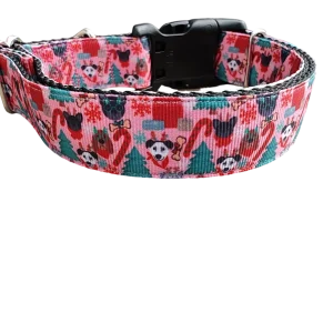 Festive Pups Christmas Nylon Dog Collar
