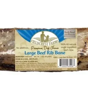 Fieldcrest Beef Rib Bone - Slow-Roasted Natural 10-12 in, 25 ct