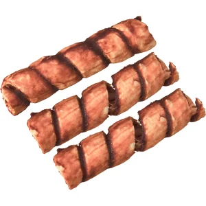 Fieldcrest Farms Nothin' to Hide Bully Spirals Dog Treats 5 in, 3 pk
