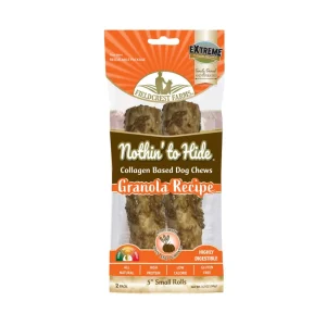 Fieldcrest Farms Nothin' To Hide Roll Dog Treat Granola, Small, 5 in