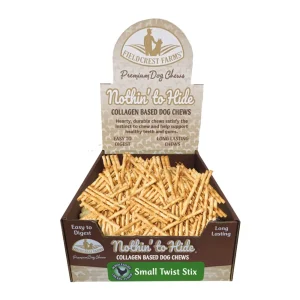 Fieldcrest Farms Nothin' To Hide Twist Stix Dog Treat Chicken, 100 ct Box