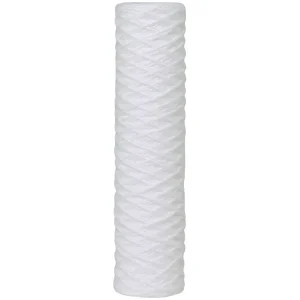 FilterCor 2.5" x 10" 0.5 Mic Depth Wound Poly Sediment Filter - FCP0.5R10P