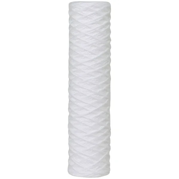 FilterCor 2.5" x 10" 0.5 Mic Depth Wound Poly Sediment Filter - FCP0.5R10P