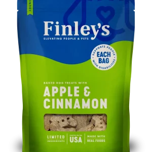 Finley's Barkery Wheat Free Dog Biscuit Apple Cinnamon 12 oz