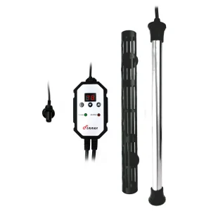 Finnex HMC-200S 200W heater, with touch digital temperature controller