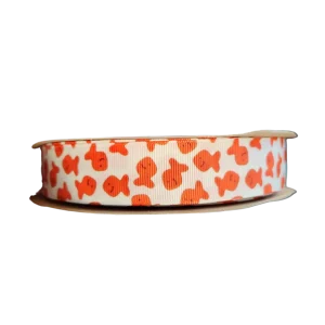 Fish Crackers Nylon Dog Collar