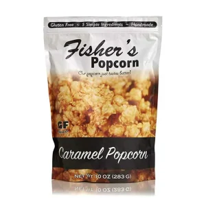 Fisher's Popcorn Caramel 10 oz.