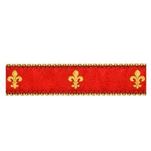 Fleur de Lis -- Red