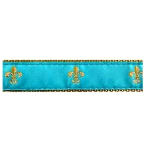 Fleur de Lis -- Teal