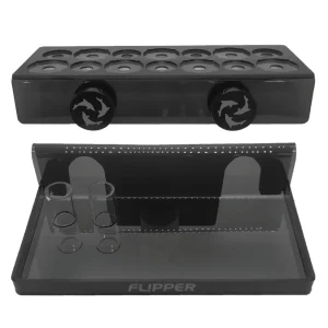 Flipper Cleaner Frag Station with Clip-On Utility Shelf Magnetic
