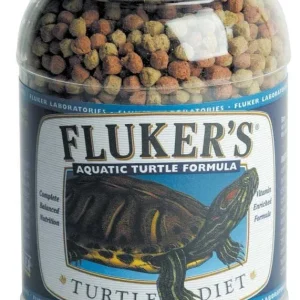 Fluker's Aquatic Turtle Formula Turtle Diet Dry Food, 8 oz
