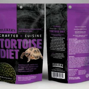 Fluker's Crafted Cuisine Tortoise Diet Dry Food, 6.75 oz