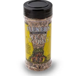 Fluker's Freeze-Dried Mealworms Reptile Food, 1.7 oz