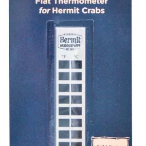 Fluker's Hermit Crab Flat Thermometer White