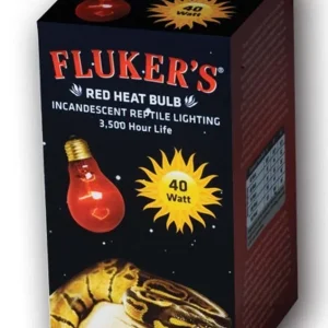 Fluker's Repta-Sun Incandescent Reptile Red Heat Bulb, 75W