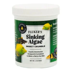 Flukers Sinking Algae Insect Crumble, 3 oz