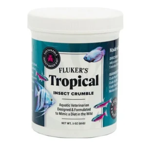 Flukers Tropical Fish Food Crumble, 3 oz