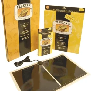 Fluker's Ultra-Deluxe Premium Heat Mat for Reptiles, 11 in x 17 in, Large