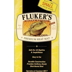Fluker's Ultra-Deluxe Premium Heat Mat for Reptiles, 6 in x 11 in, Small