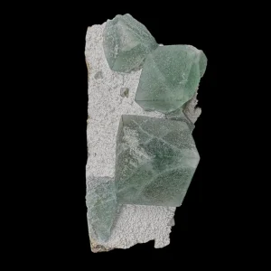 Fluorite Cubes on Matrix