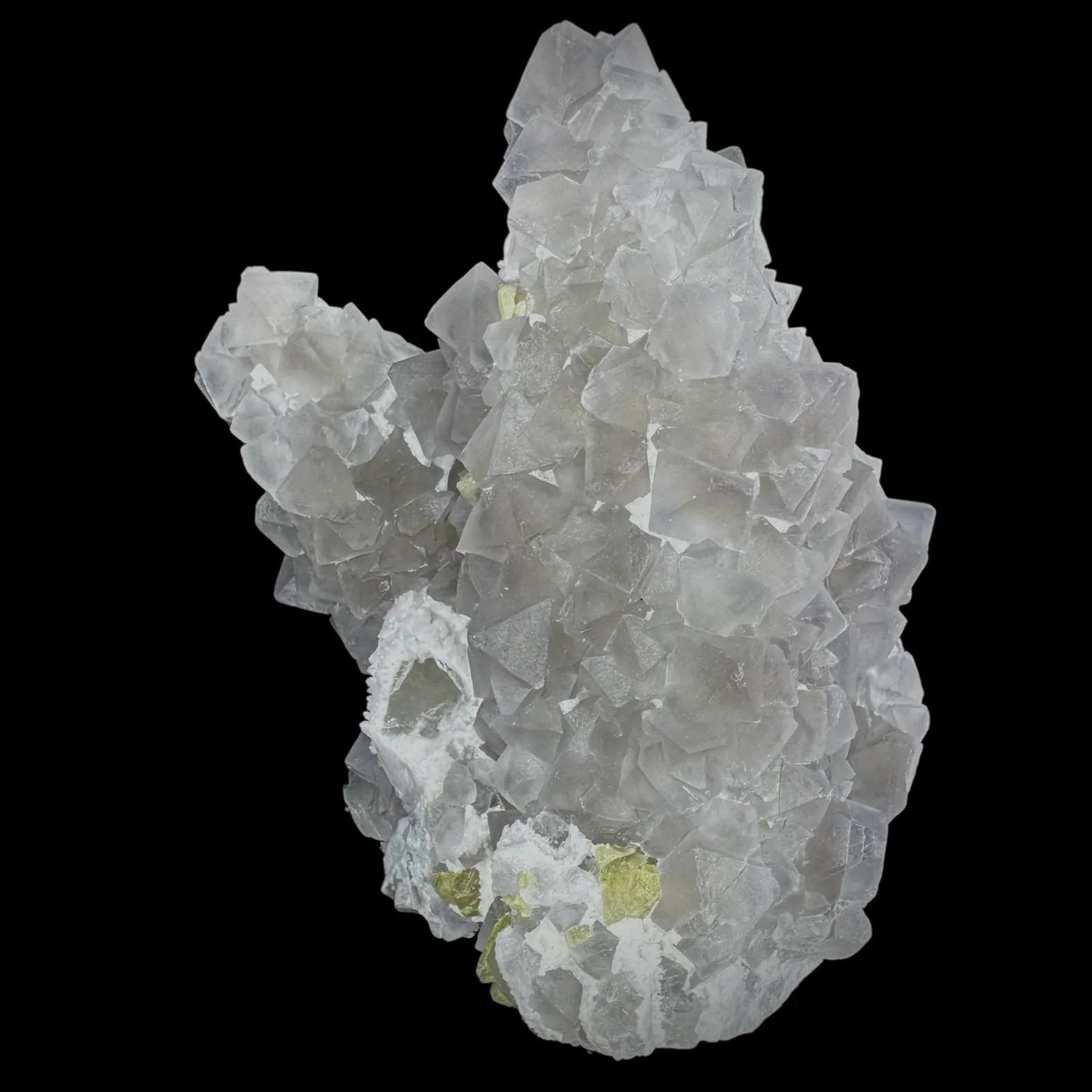 Fluorite on Candle Quartz - Image 2