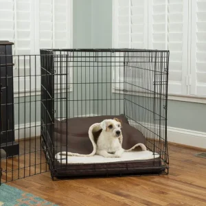 Forgiveness™ Fully Washable Luxury Cozy Cave&reg; Dog Crate Bed - Microsuede