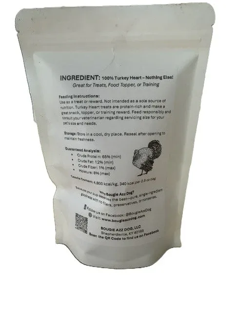 Freeze Dried Raw Turkey Heart - Image 2