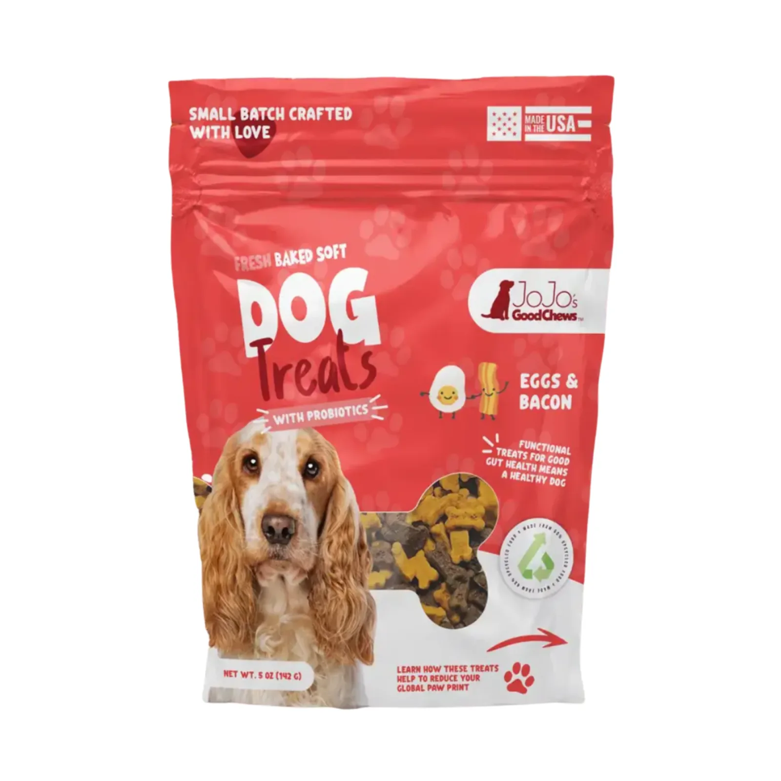 Fresh Baked Eggs and Bacon Soft Dog Chew Treats (2
