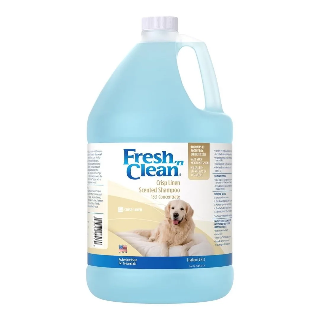 Fresh 'N Clean Crisp Linen Shampoo, 1 Gallon, 15:1