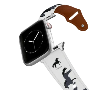 Friesian Leather Apple Watch Band