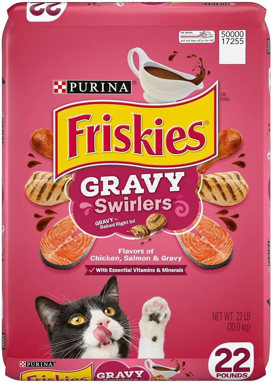 Friskies Gravy Swirler Cat Food 22 Lb {l-1}050379