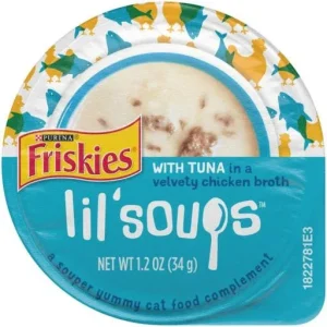 Friskies Lil' Soups Tuna 8/1.2oz {L+1}050306