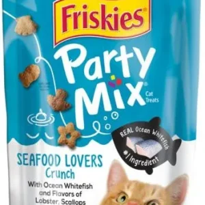 Friskies Party Mix Crunchy Seafood Lovers 6/6Z {L-1}050348