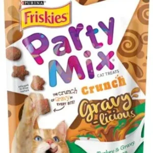 Friskies Party Mix Gravylicious Turkey 10/2.1Z {L-1}050212