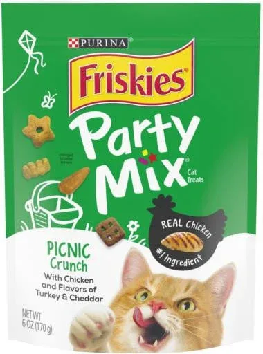 Friskies Party Mix Picnic Crunch 6/6z {L-1} 050780 - Image 2