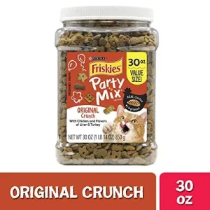 Friskies Partymix Crunch Original Canister 3/30oz {L+1} 050578