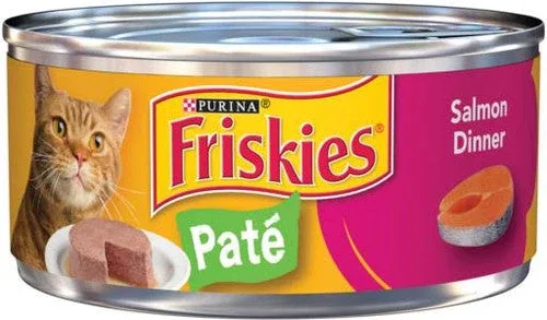 Friskies Salmon Dinner Pate 24/5.5OZ {L-1} 050285 - Image 2