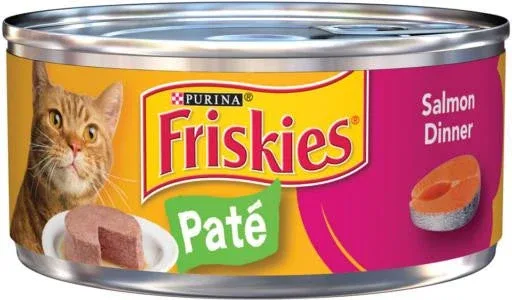 Friskies Salmon Dinner Pate 24/5.5OZ {L-1} 050285