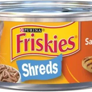Friskies Shredded Salmon & Chicken 24/5.5OZ {L-1} 050319