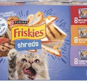 Friskies Shredded Variety 5.5oz 24ct