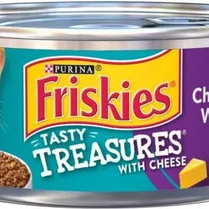 Friskies Tasty Treasures Turkey/Cheese 24/5.5oz {L-1} 050327