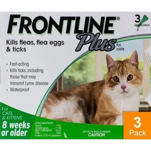 Frontline Plus for Cats 8 Week or Older