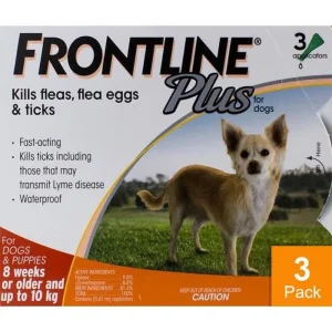Frontline Plus for Dogs Under 22lbs (10kg)